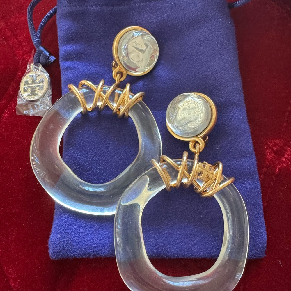 Tory Burch Kira Clip-on Earings | Rare 🤩